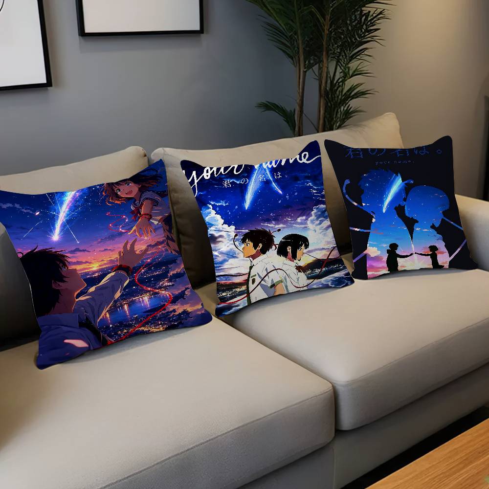 Your Home Textiles - Almohada clásica de anime Your Name,