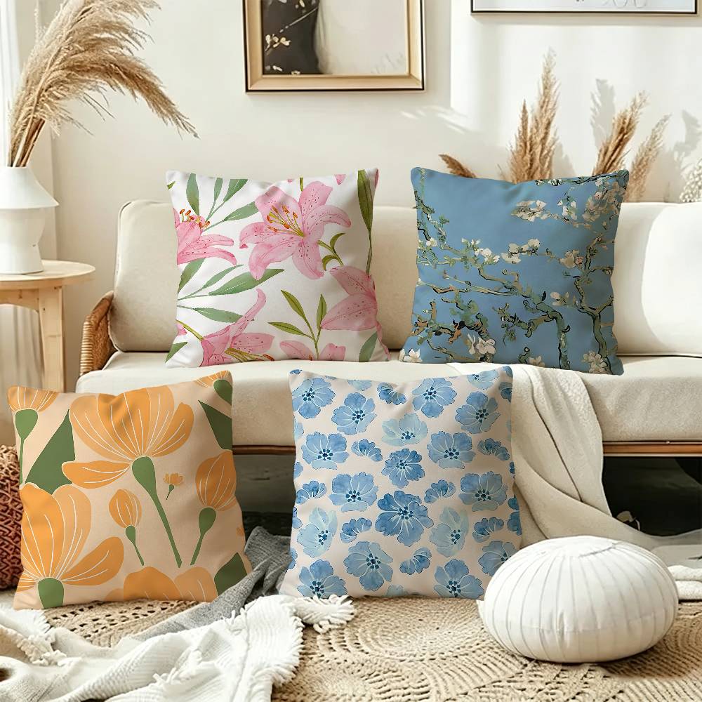 Home Textiles Market - Funda de Cojín Abstracta con Diseño