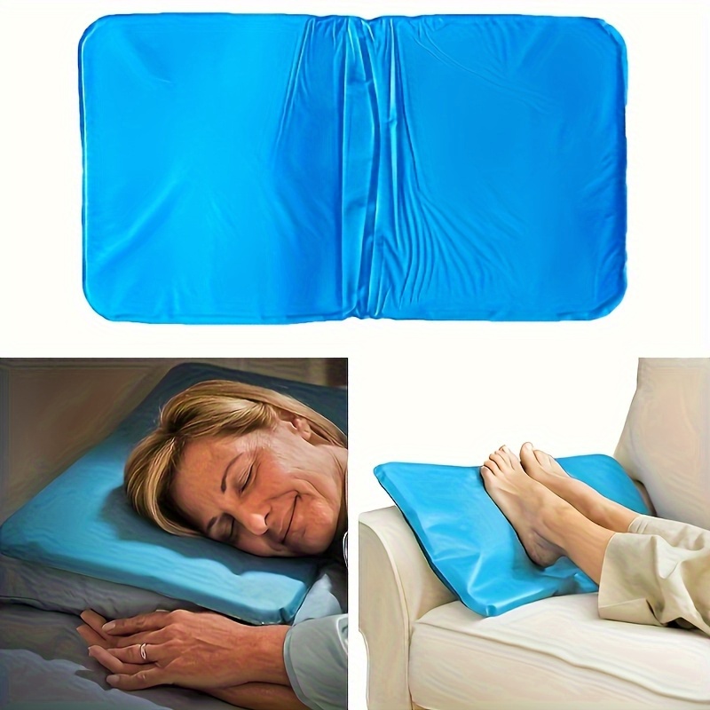 Cooling Pillow Gel - Compresa de Gel Frío Azul, Almohada