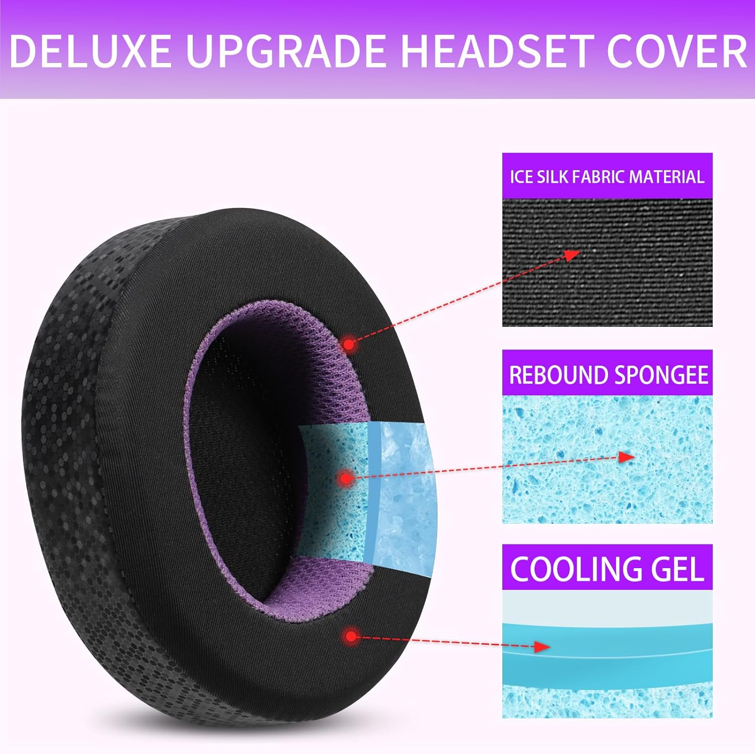 Cooling Pillow Gel - Almohadillas de malla de fútbol de