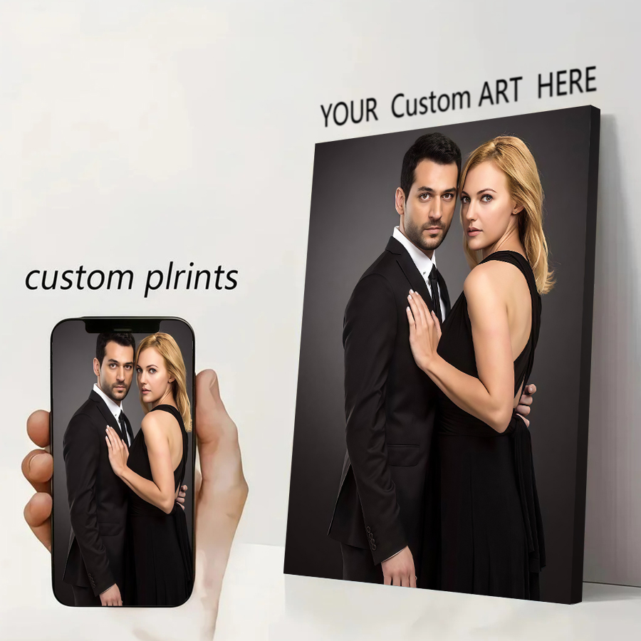 Your Home Textiles - Póster de Lienzo Impreso Personalizado, Póster