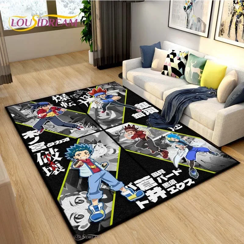 Home Textiles Rug - Alfombra Beyblade de dibujos animados de