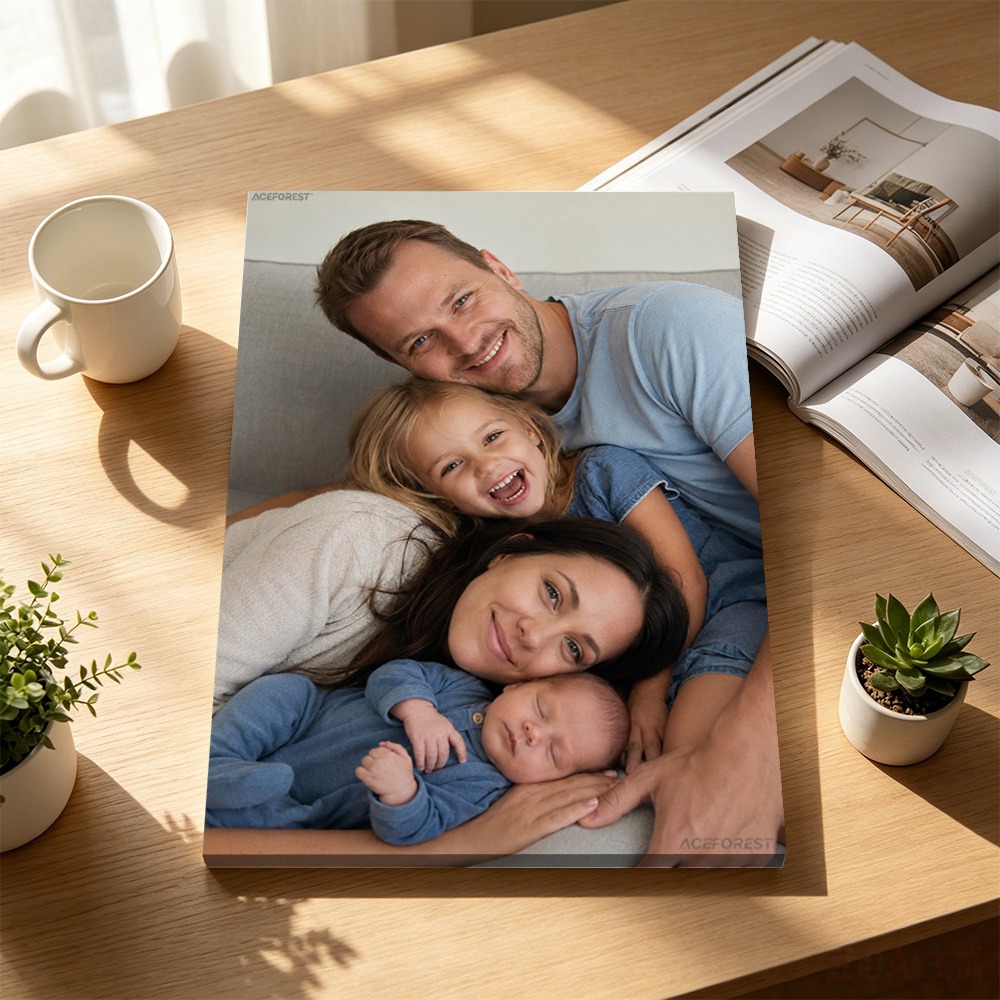 Home Textiles & Furnishings - Cuadro de pared con fotografía personalizada