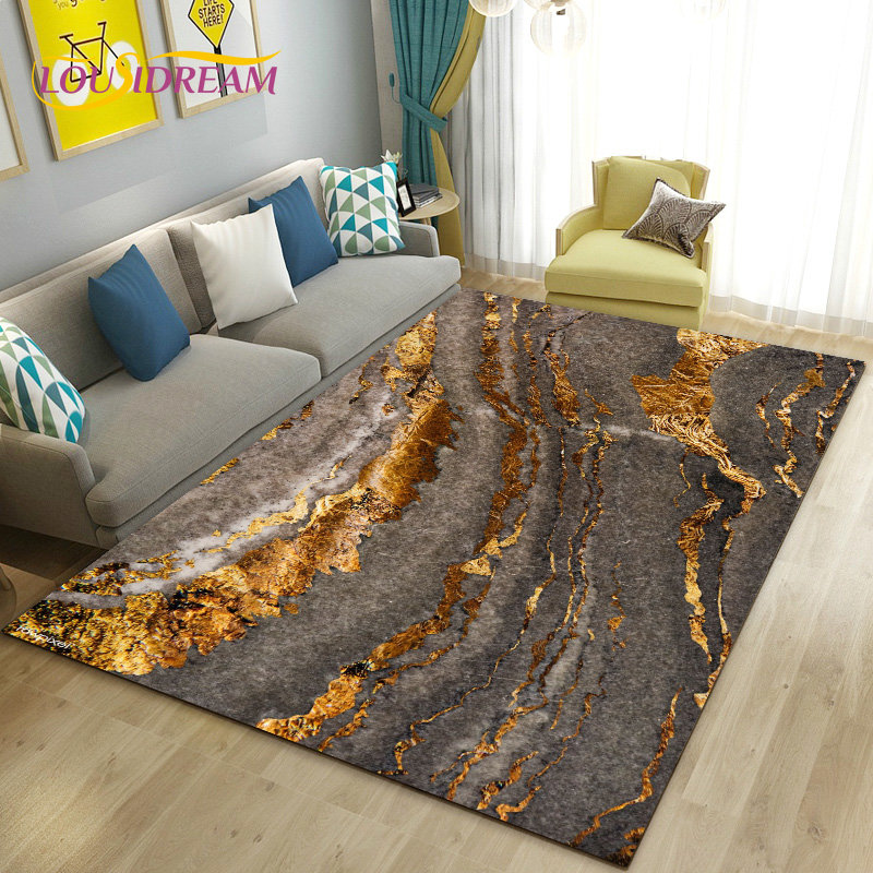 Alfombra grande de mármol para - Home Textiles Rug reseña y precio