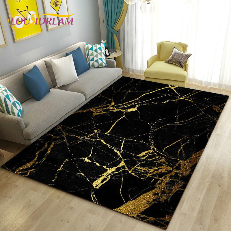 Alfombra grande de mármol para - Home Textiles Rug reseña y precio