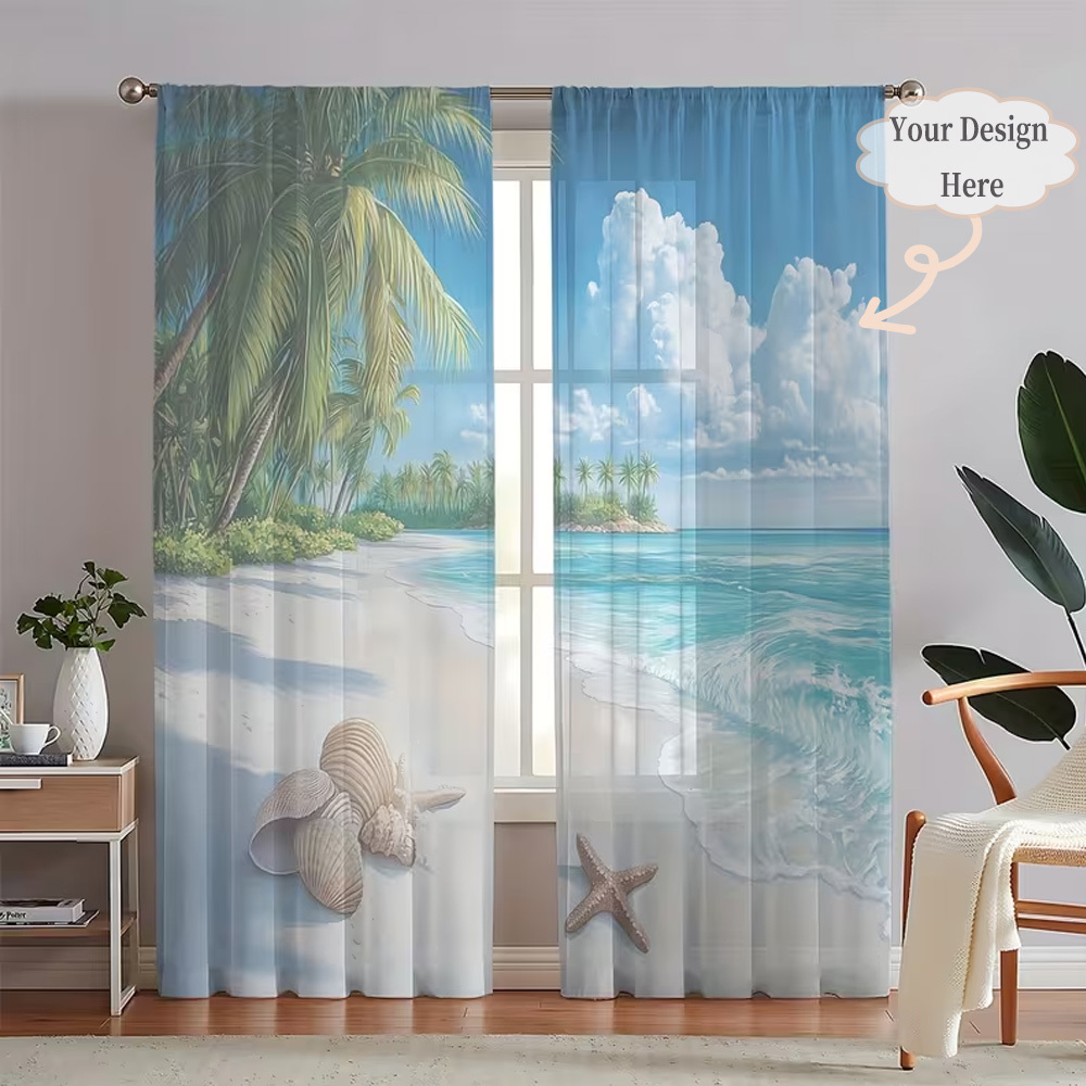 Cortinas Transparentes Planas  - Your Home Textiles reseña y precio
