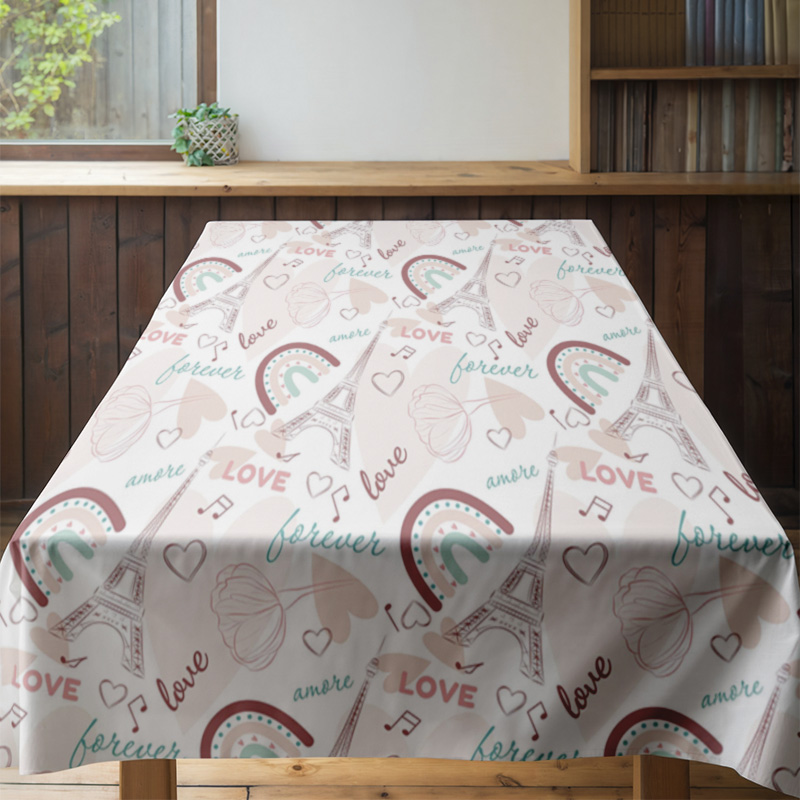 Mantel romántico multicolor co - Your Home Textiles reseña y precio