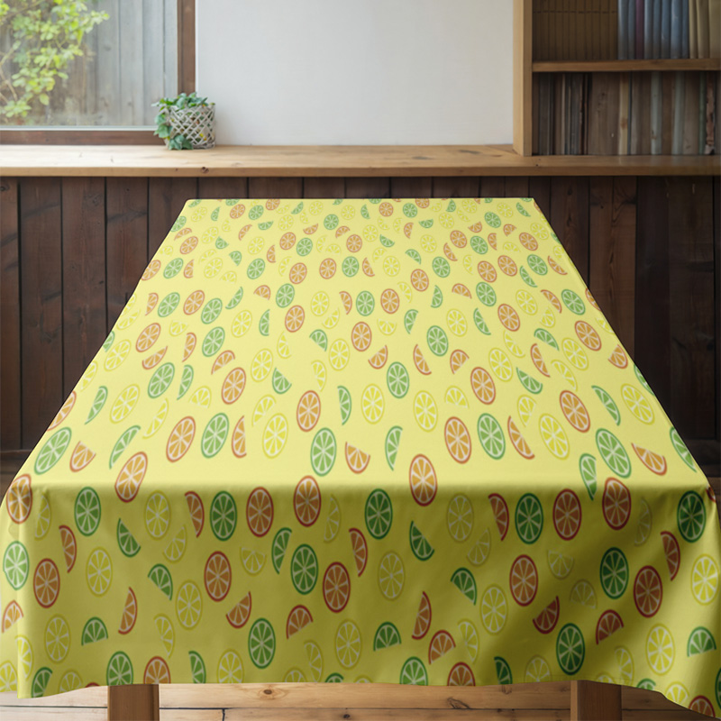 Mantel con estampado de frutas - Your Home Textiles reseña y precio