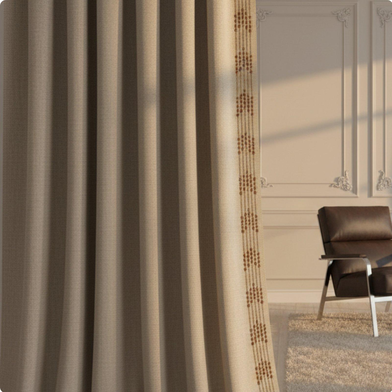 Cinta de Adorno para Cortinas  - Home Textiles Luxury Curtains reseña y precio