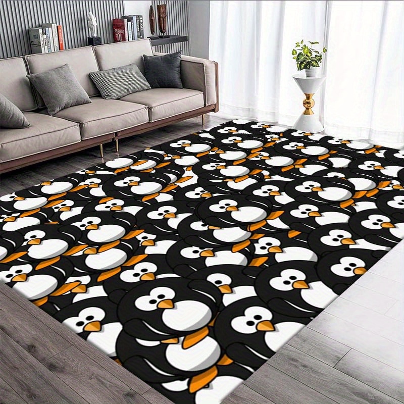 Alfombra de Pingüino de Dibujo - Home Textiles Rug reseña y precio
