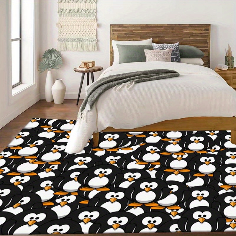 Alfombra de Pingüino de Dibujo - Home Textiles Rug reseña y precio