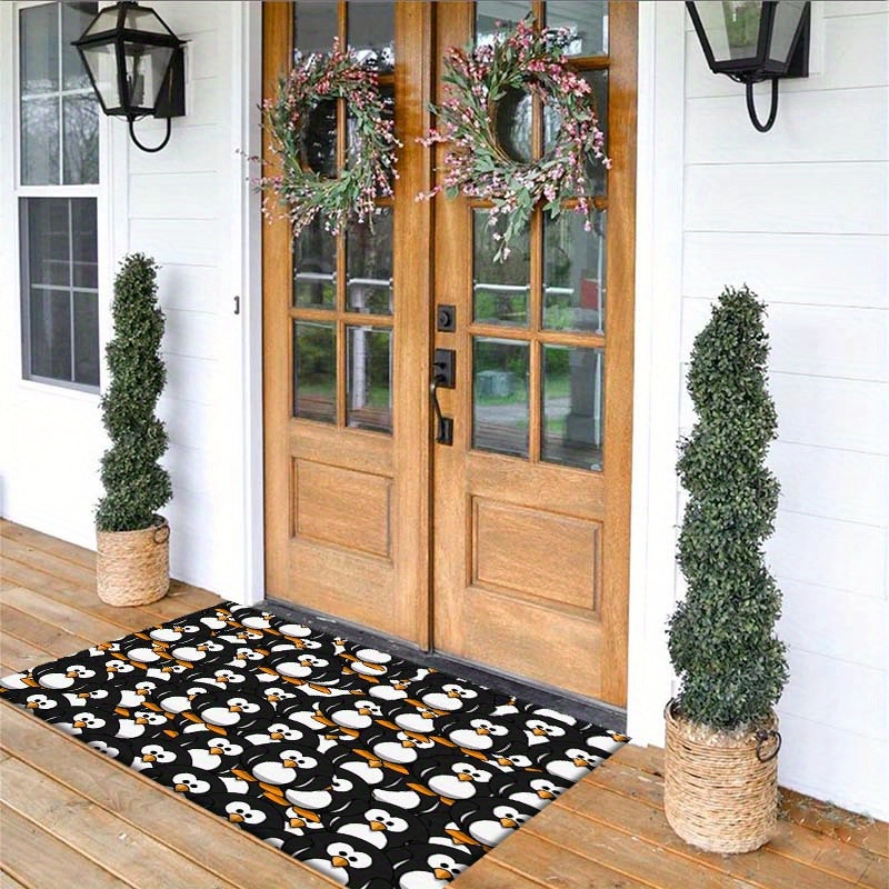 Alfombra de Pingüino de Dibujo - Home Textiles Rug reseña y precio
