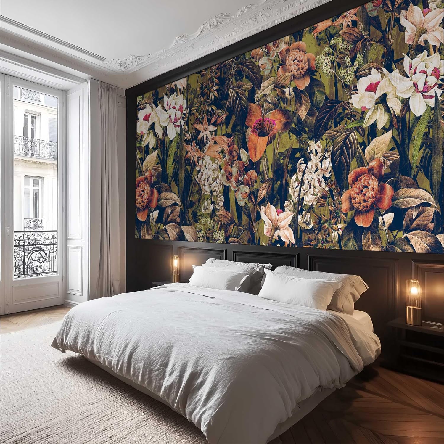 Tapiz Floral de Lujo para Deco - Home Textiles Luxury Curtains reseña y precio