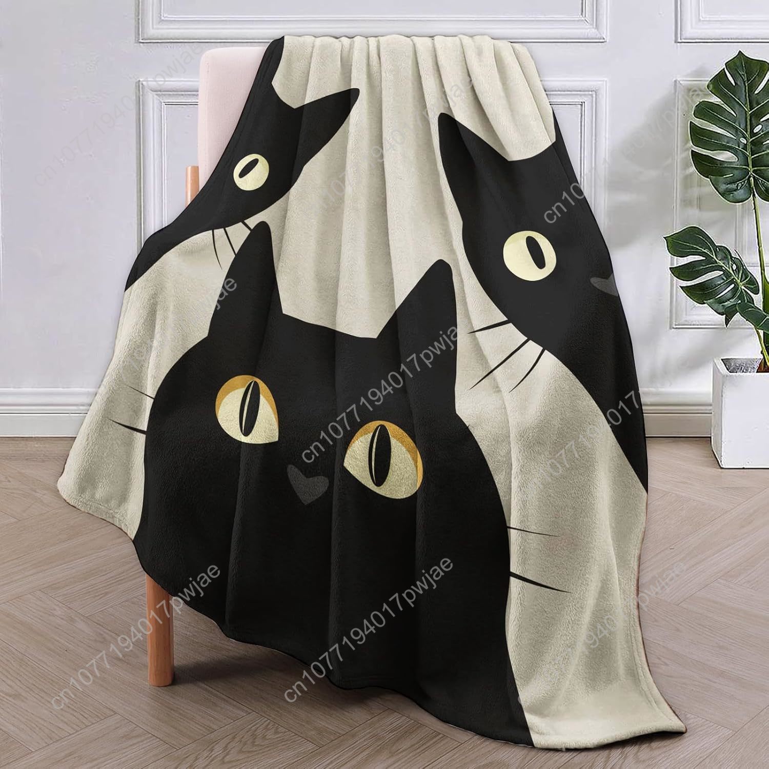 Manta de gato divertida, regal - Home Textiles & Furnishings reseña y precio
