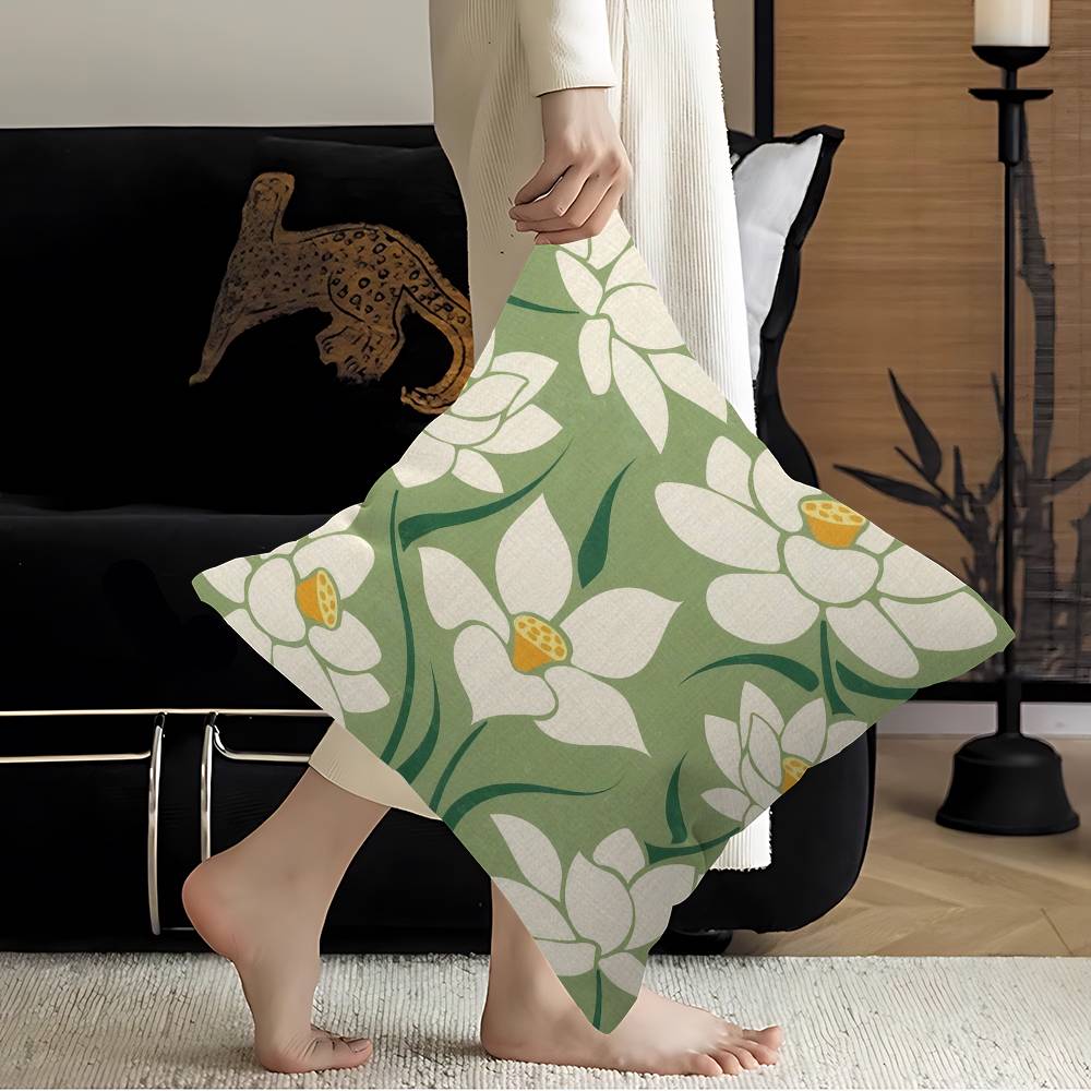 Funda de cojín con diseño de m - Home Textiles Market reseña y precio