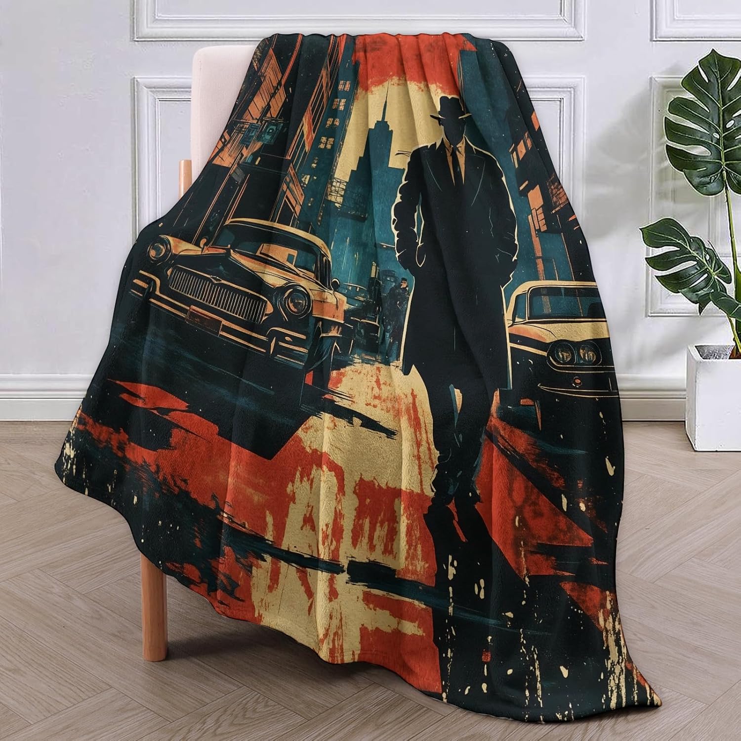 Manta de Detective Noir, regal - Home Textiles & Furnishings reseña y precio