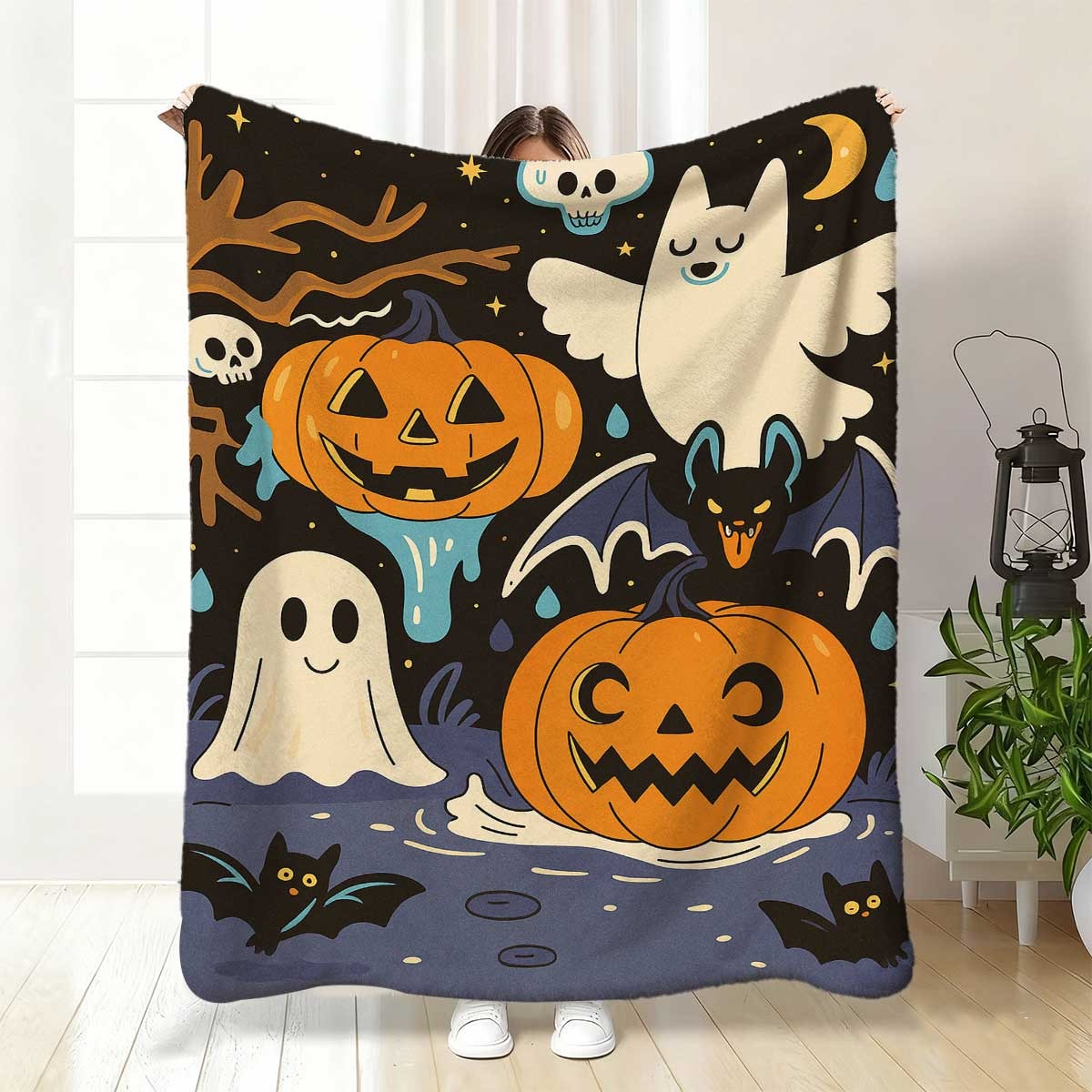 Manta acogedora con diseño de  - Your Home Textiles reseña y precio