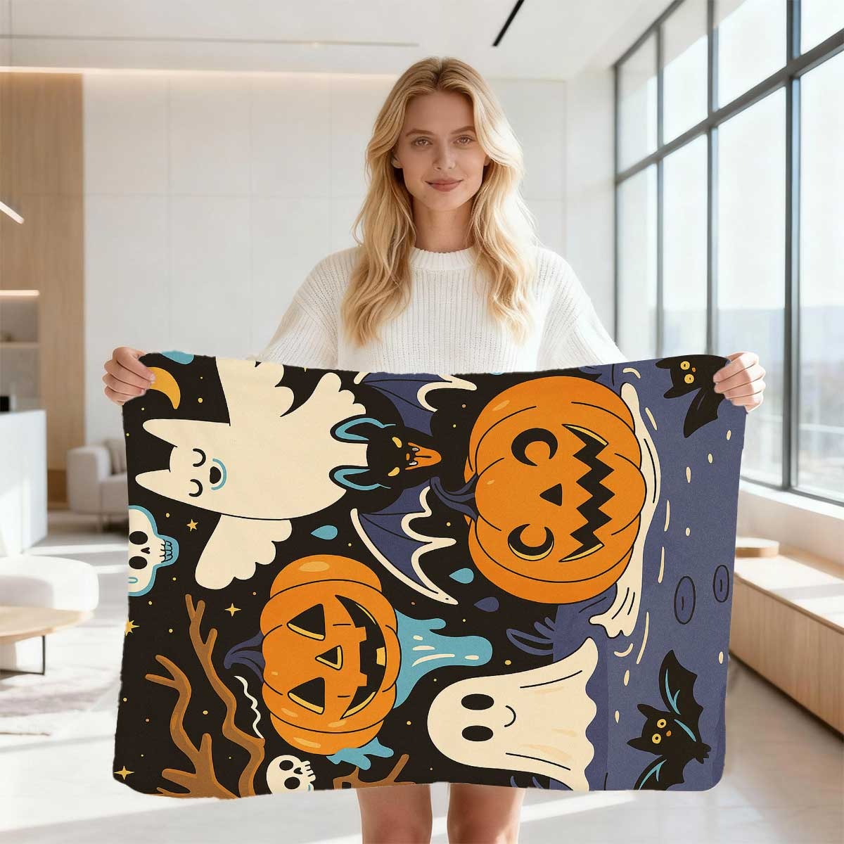 Manta acogedora con diseño de  - Your Home Textiles reseña y precio