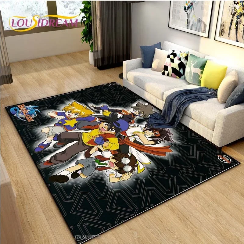 Alfombra Beyblade de dibujos a - Home Textiles Rug reseña y precio