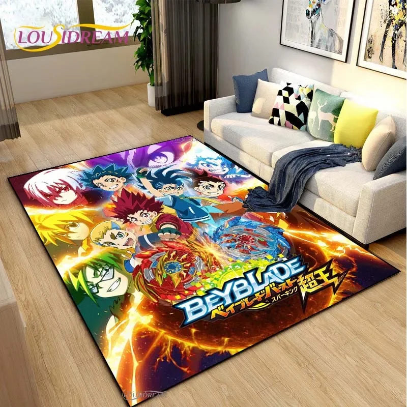 Alfombra Beyblade de dibujos a - Home Textiles Rug reseña y precio