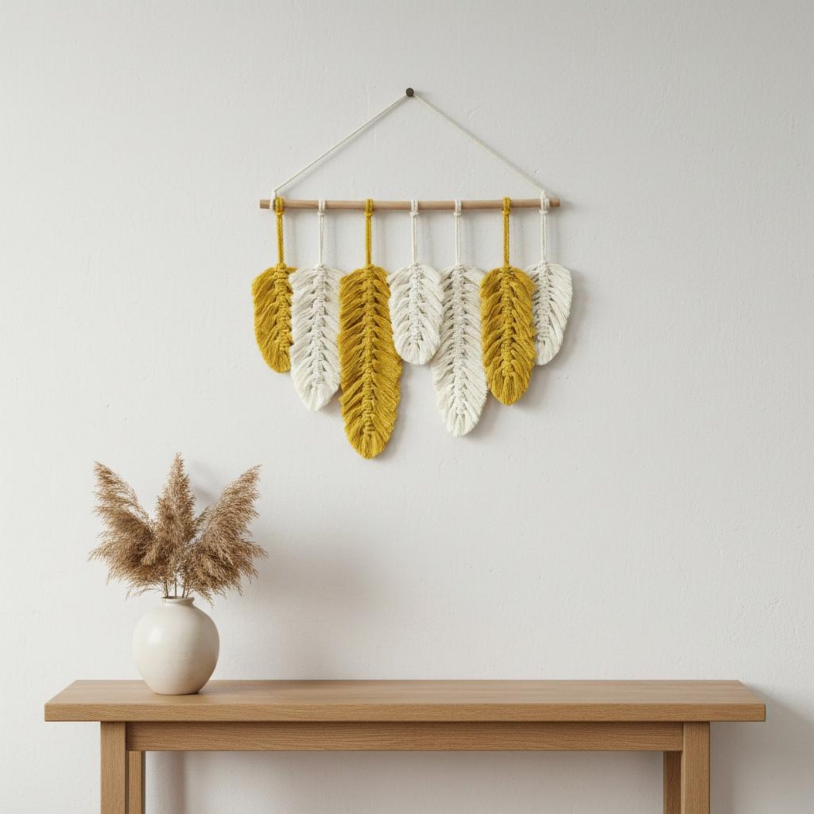 Tapiz de Pared de Macramé con  - Home Textiles & Furnishings reseña y precio
