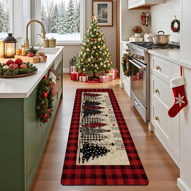 Alfombra de pasillo larga con  - Home Textiles Rug reseña y precio