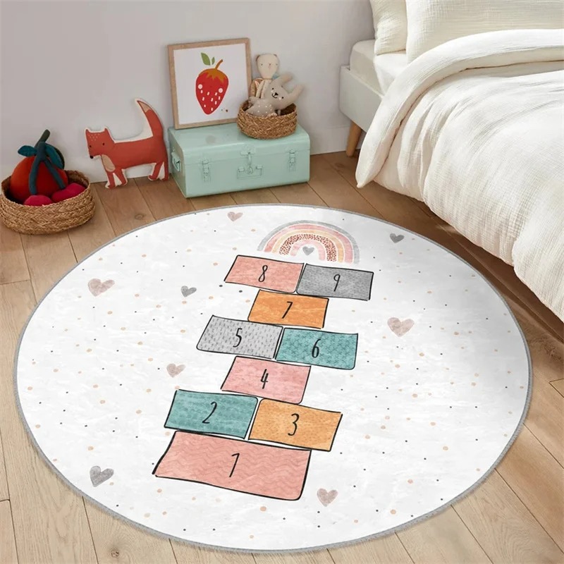 Alfombra redonda antideslizant - Home Textiles Rug reseña y precio
