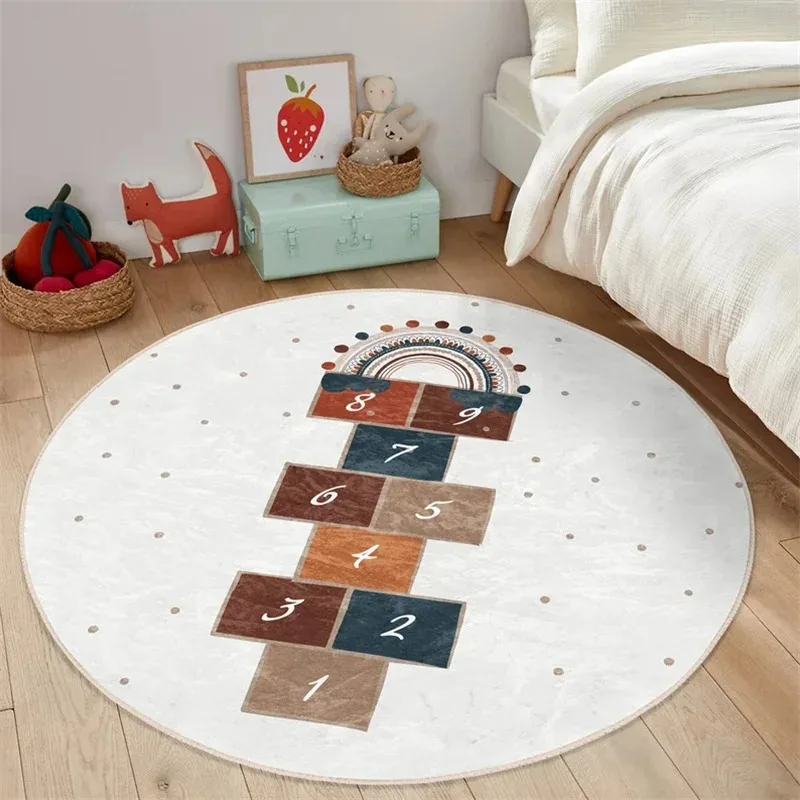 Alfombra redonda antideslizant - Home Textiles Rug reseña y precio