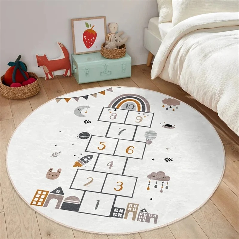 Alfombra redonda antideslizant - Home Textiles Rug reseña y precio